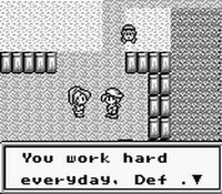 une photo d'Ã©cran de Harvest Moon GB sur Nintendo Game Boy
